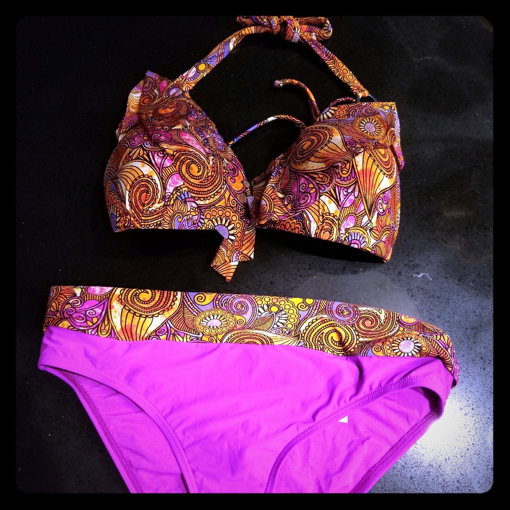 Hot pink Bikini 👙